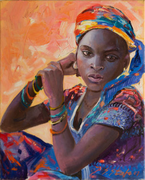 Awa, Beautiful Girl from Senegal